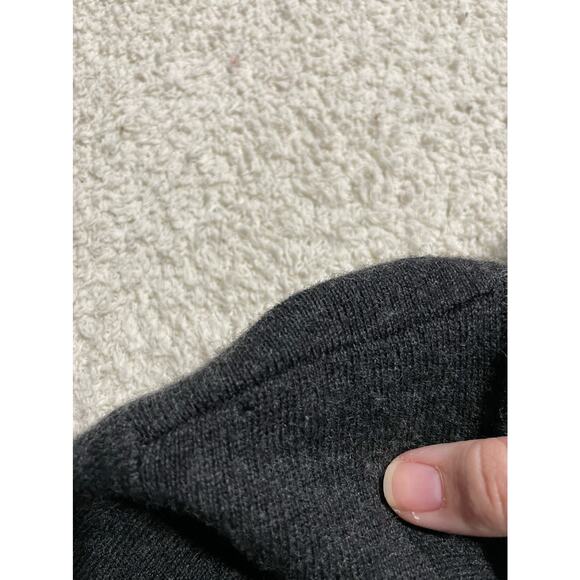 Mercer & Madison Sweater Cardigan Merino Wool Womens Sz Small Gray Enamel Button - Picture 8 of 9